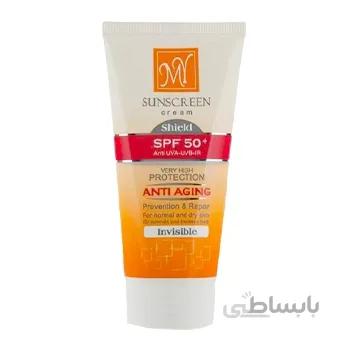 ضد آفتاب SPF50+ بی رنگ 50ML مای