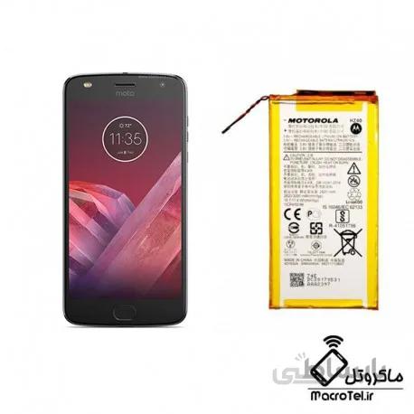باتری اورجینال موتورولا Moto Z2 Play مدل HZ40 ظرفیت 3000 میلی آمپر ساعت ا Motorola Moto Z2 Play - HZ40 3000mAh Original Battery