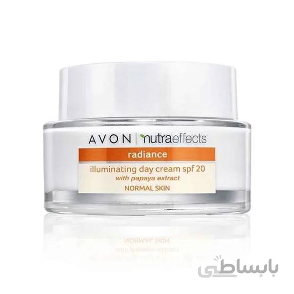 کرم روز درخشان کننده آون ا Avon Nutra Effects Radiance Illuminating Day Cream SPF20