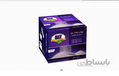 پودر نبات Biz با طعم گل گاوزبان