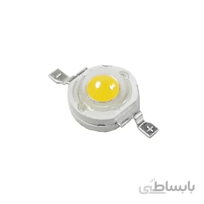 پاور ال ای دی یک وات 125 لومن سفید