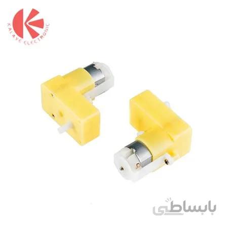 موتور گیربکس یک محوره پلاستیکی 6 ولت اورجینال