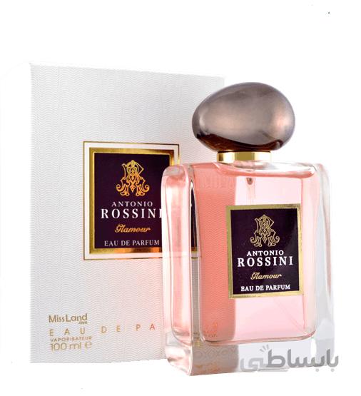 عطر زنانه انتونیو روسینی Antonio Rossini مدل گلامور Glamour حجم 100 میل