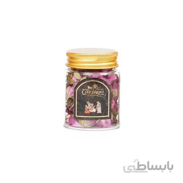 گل محمدی شیشه ای 15 گرمی