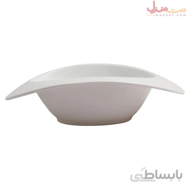 ظرف سرو سرامیکی دالتون مدل لبه دار کد 2371