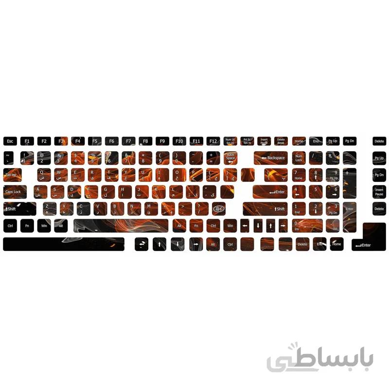 سیبرد (استیکر کیبورد سیب) key19