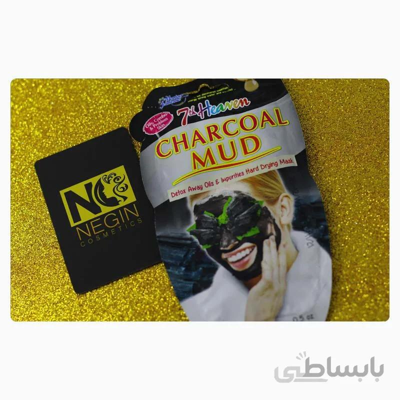 ماسک صورت مونته ژنه سری 7th Heaven مدل Charcoal Mud