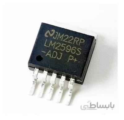 رگولاتور سوئچینگ ولتاژ متغیر lm2596-SMD