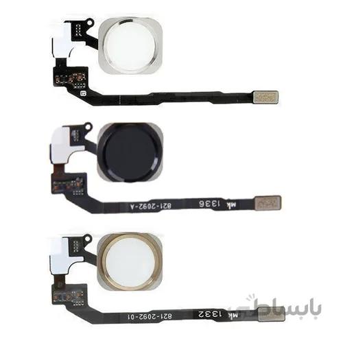 فلت هوم آیفون IPHONE 5S, SE ا دکمه هوم و سنسور اثر انگشت موبایل آیفون Apple iPhone 5s