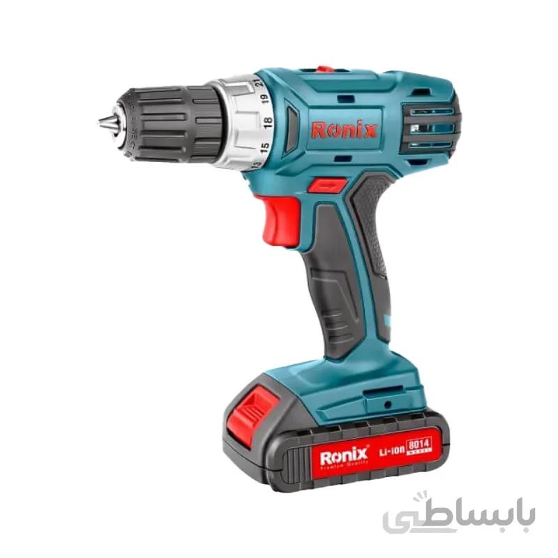دریل شارژی رونیکس مدل 8014 ا RONIX 8014 Cordless Drill Driver