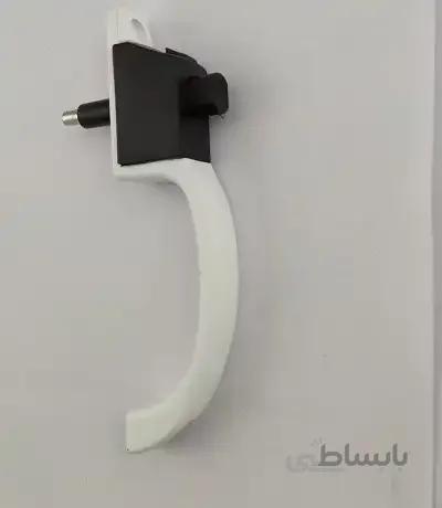 دستگیره پنجره (قفل فشاری) کرنت سفید یخچالی آلپ
