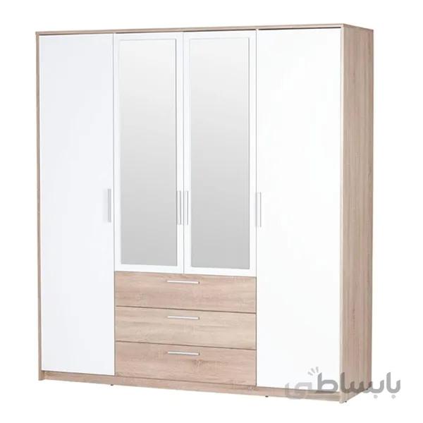 کمد لباس آینه دار فوبورو مدل پارس