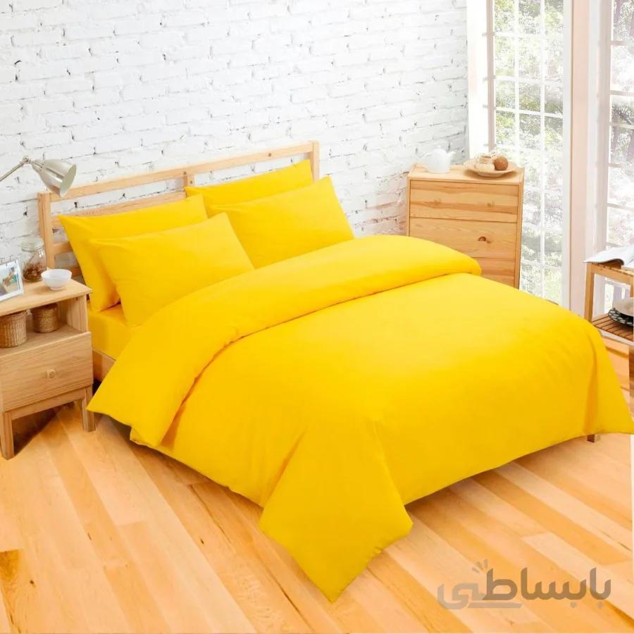 روتختی زرد ساده تک رنگ
