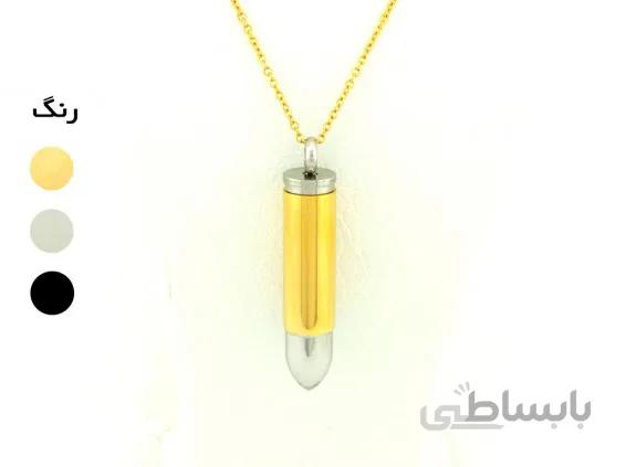 گردنبند مردانه فشنگ جنگی xiaonuo-n-64