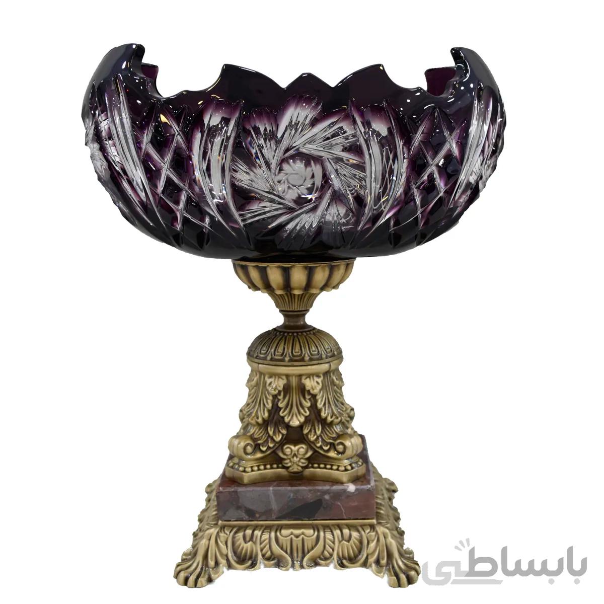 كشكول بنفش خورشيدی پايه برنزی متوسط
