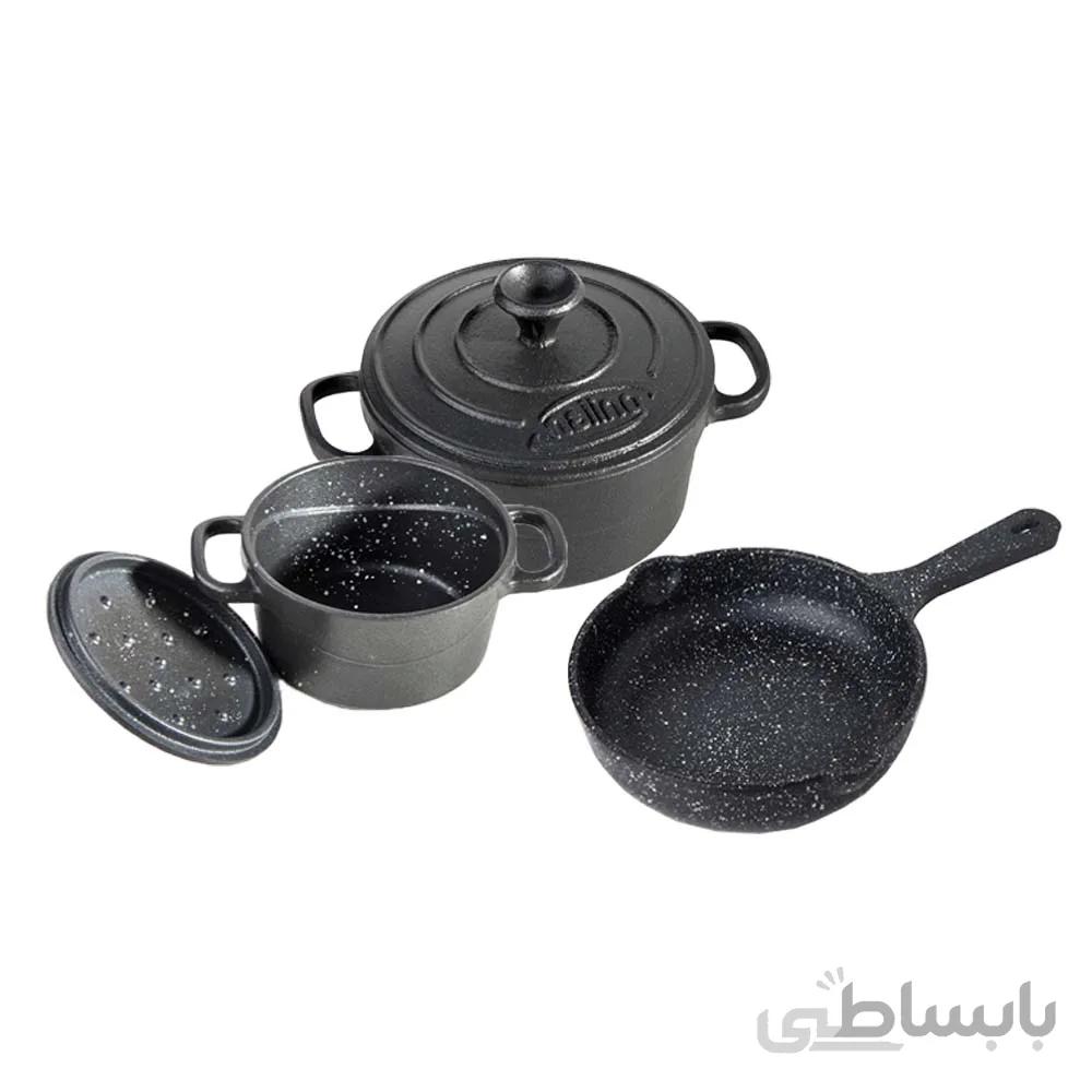 سرویس پخت و پز 5 تکه کودک نالینو Nalino