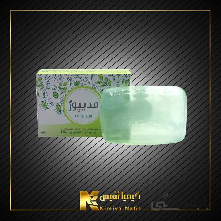 شوینده غیرصابونی جامد شفاف آنتی باکتریال مدیپور