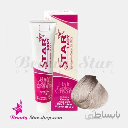 رنگ موی بلوند دودی خیلی روشن شماره 9.2 استارليدی حجم 120 ميلی لیتر