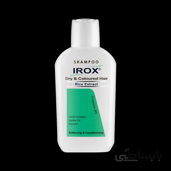 شامپو سبوس برنج ایروکس ۲۰۰ میلی لیتر ا IROX Rice Extract for dry hair 200 g