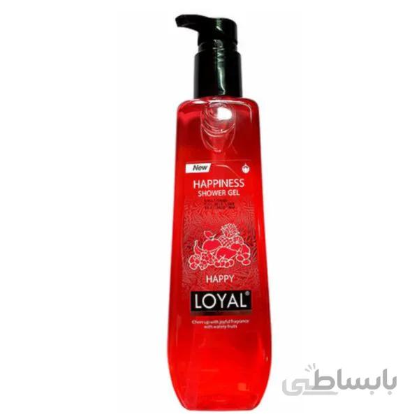 شامپو بدن لویال ۹۰۰میل رایحه شاد همراه با میوه های آبکی – Loyal Shower Gel Happy