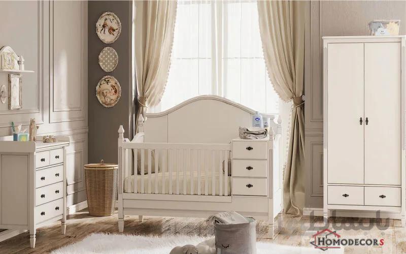 سرویس خواب نوزاد مدل w106