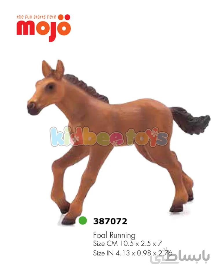 فیگور کره اسب عربی در حال دویدن موژو