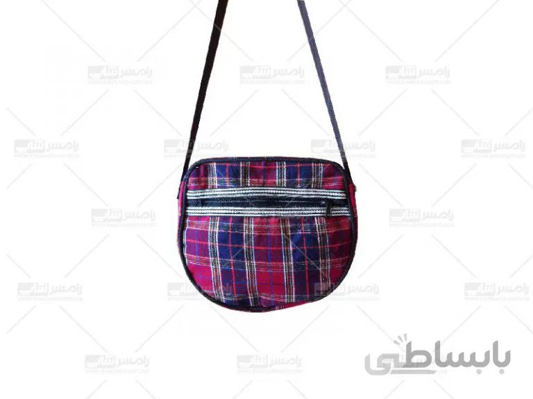 کیف گرد طرح چادر شب