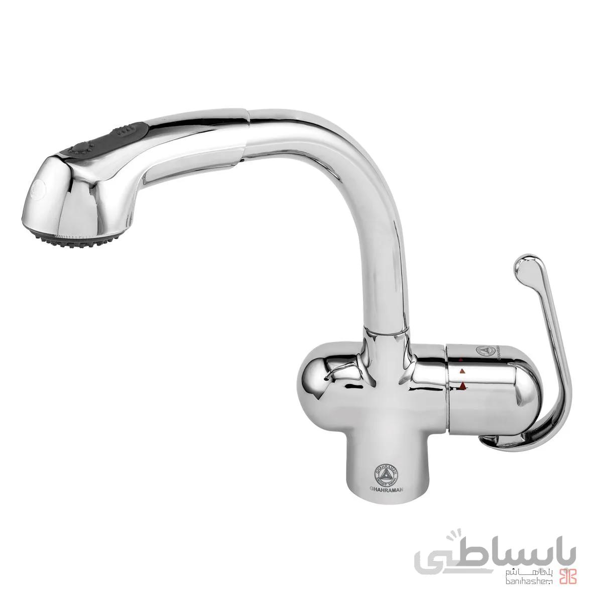 شیر ظرفشویی قهرمان مدل زدرا متحرک