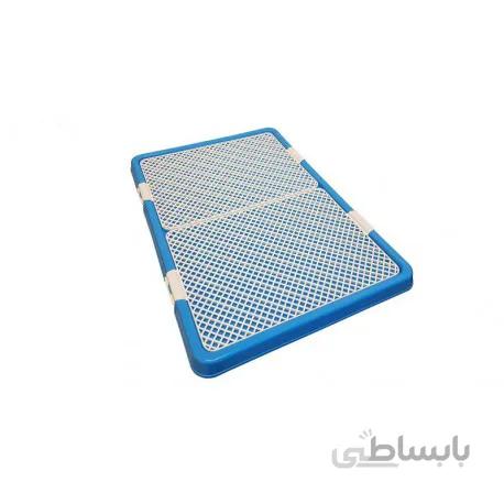 توالت مسطح، مخصوص توله سگ، دارای صفحه مشبک