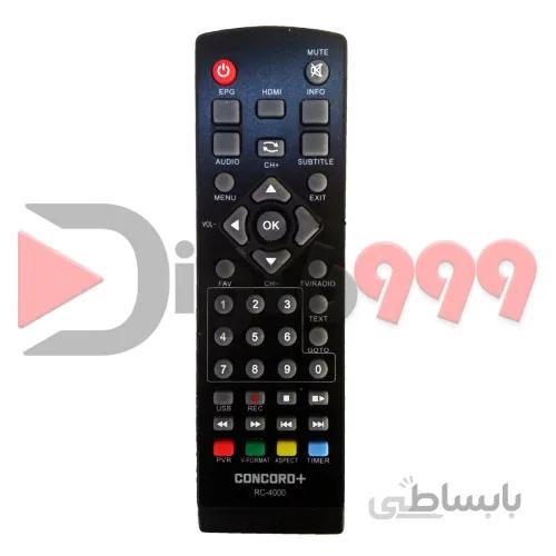 کنترل گیرنده دیجیتال کنکورد RC 4000