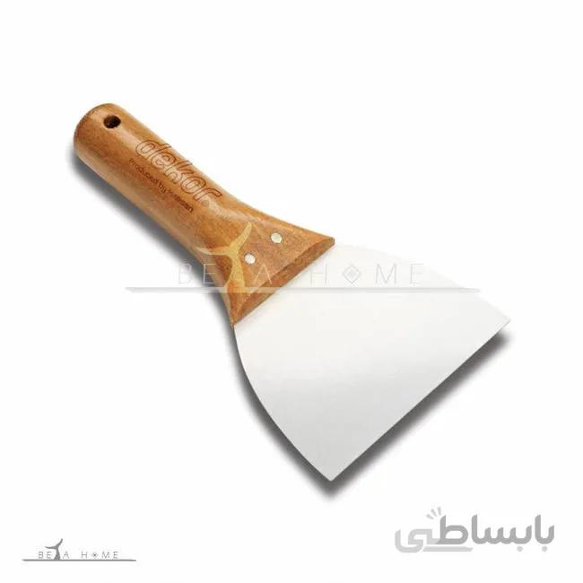 کاردک اسپاتولا - دسته چوبی