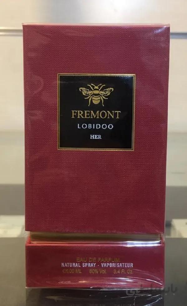 عطر زنانه فرمونت Fremont مدل لبیدو Lobidoo حجم 100 میل