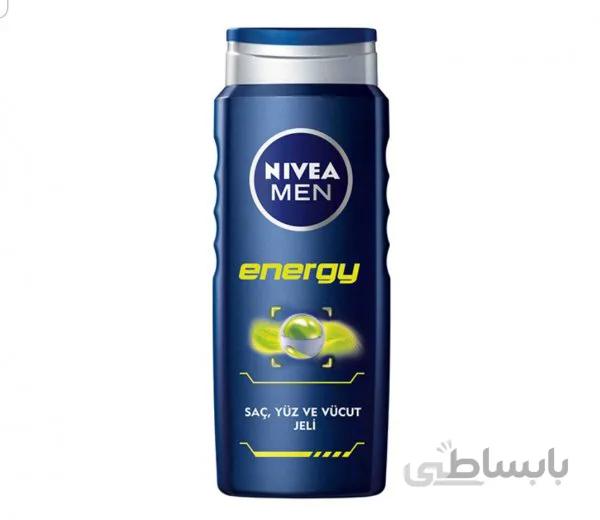 شامپو سر و بدن نیوآ مدل energy حجم 500 میل NIVEA