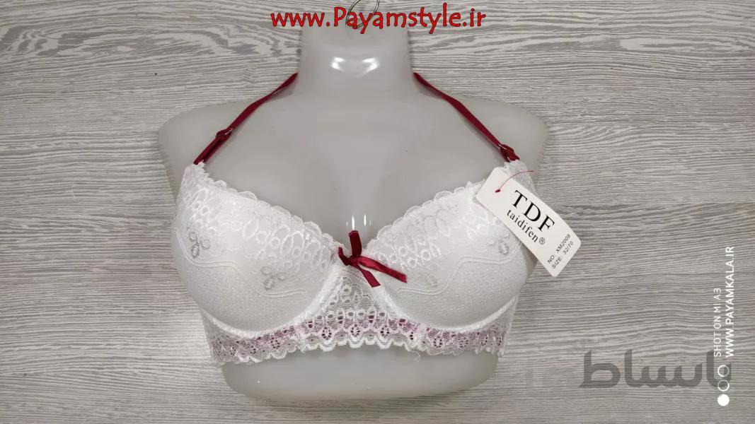 سوتین اسفنجی TDF رنگ سفید