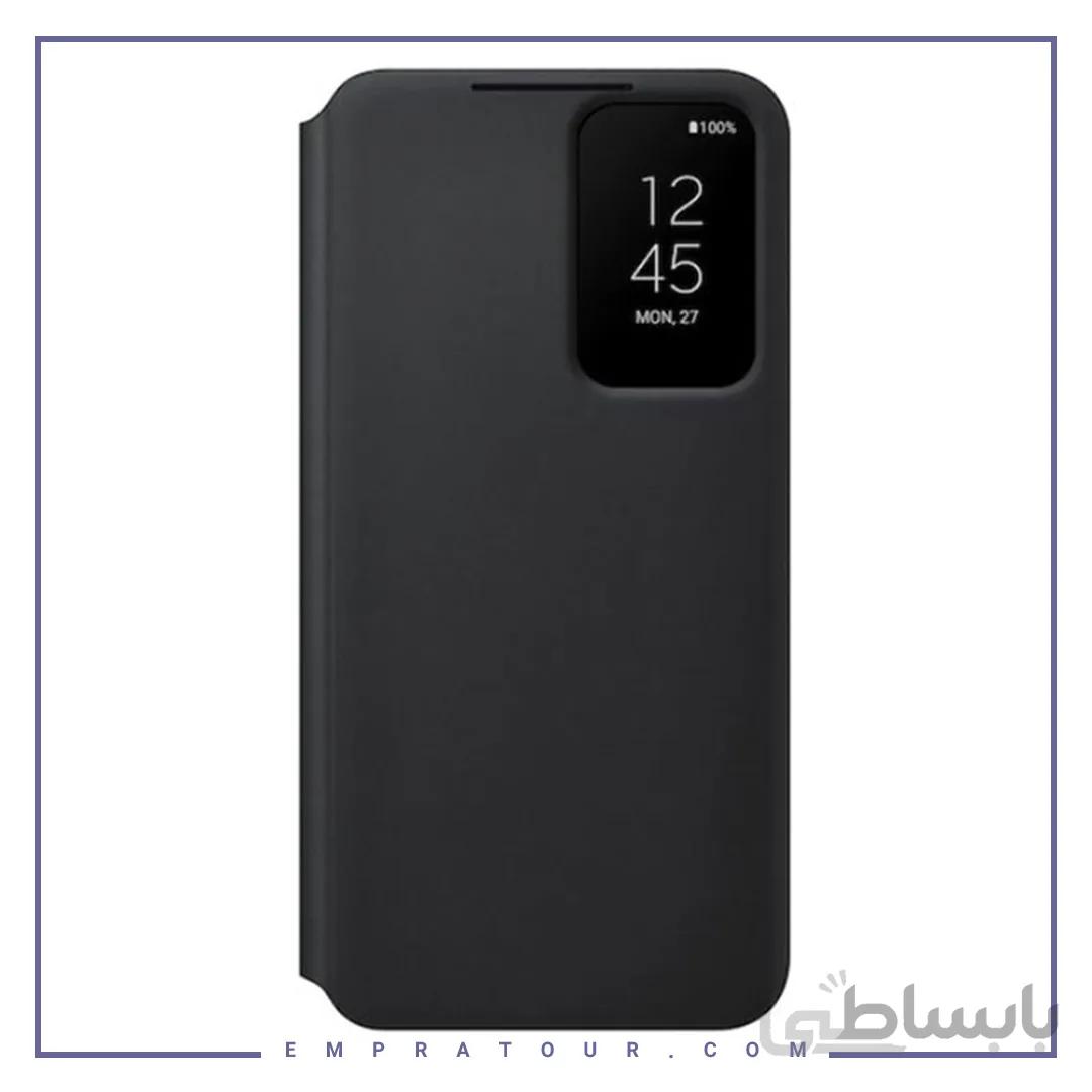 کیف کلاسوری شرکتی سامسونگ مدل SMART CLEAR VIEW COVER EF-ZS901 S22