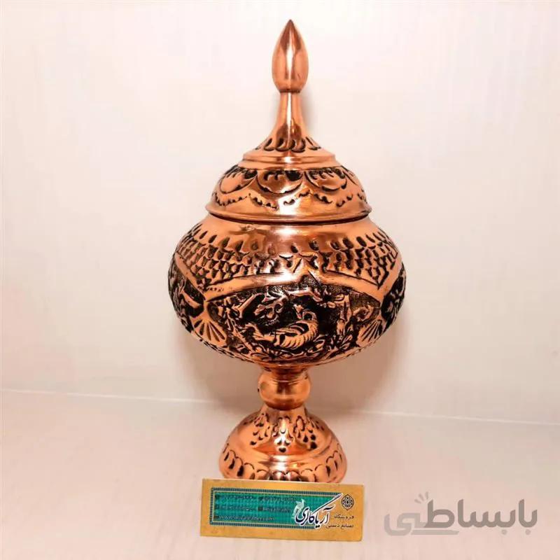 شکلات خوری مس قلم دربدار ۲۸س کد 13263266440
