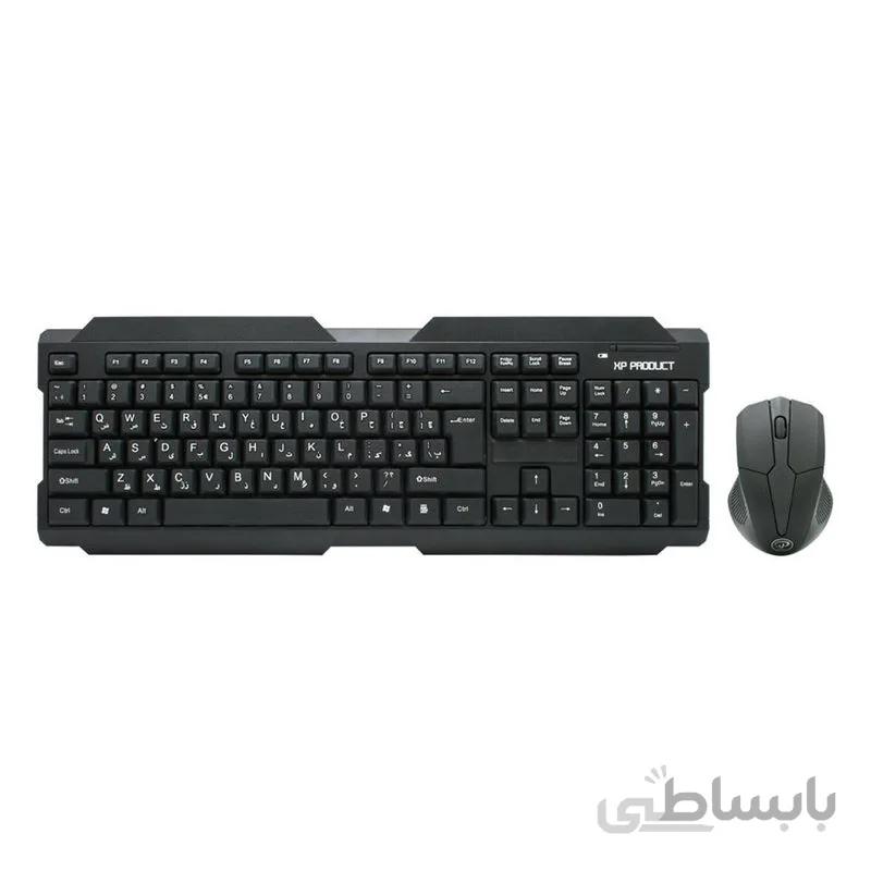 کیبورد و ماوس بی سیم اکس پی پروداکت مدل XP-W4400C ا XP Product XP-W4400C Wireless Keyboard and Mouse