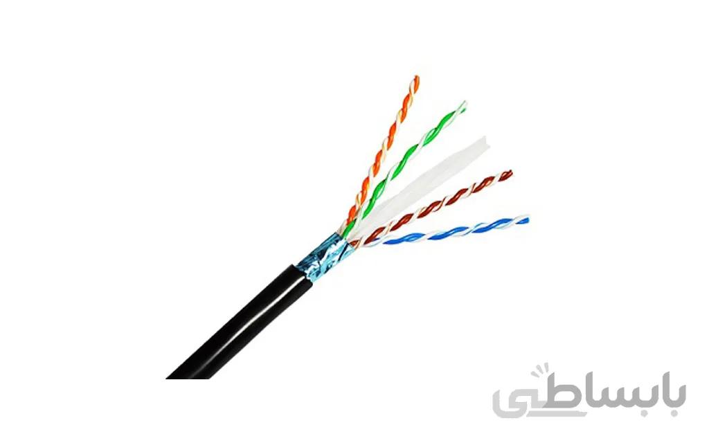 کابل شبکه CAT6 SFTP مس کابلینو OUTDOOR ا CAT6 SFTP Legrand network cable out door Copper cable