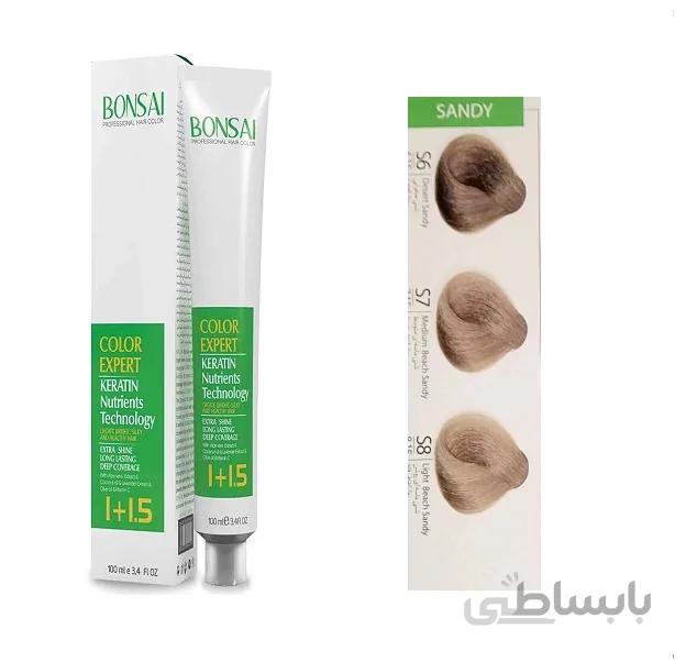 رنگ مو‌ی بن سای سری شنی