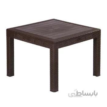 میز ناهارخوری ناصر پلاستیک مدل حصیری کد 423