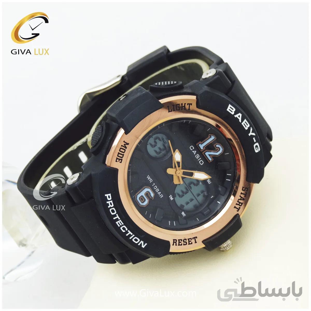 ساعت اسپرت دو زمانه کاسیو جی شاک (BABY-G)