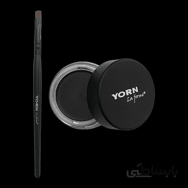 خط چشم ژله ای مشکی یورن ا Yorn La Forme Gel Eyeliner
