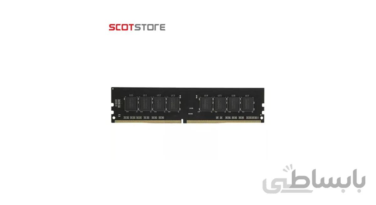 رم کامپیوتر DDR4 تک کاناله ۲۶۶۶ مگاهرتز CL19 کینگ مکس ظرفیت ۸ گیگابایت