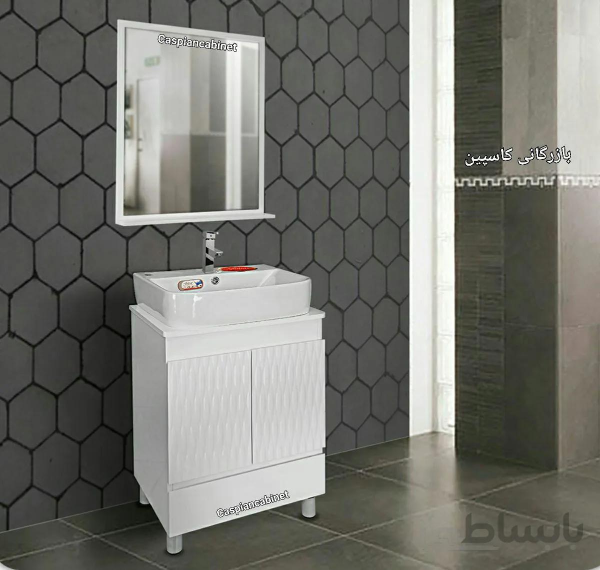 روشویی کابینت دار ویانا زمینی55 سانت ا روشویی کابینت دار ویانا زمینی55 سانت