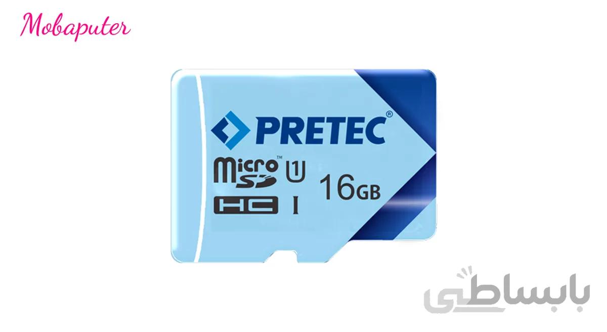 رم Pretec سرعت 80MB/s ظرفیت 16 گیگابایت