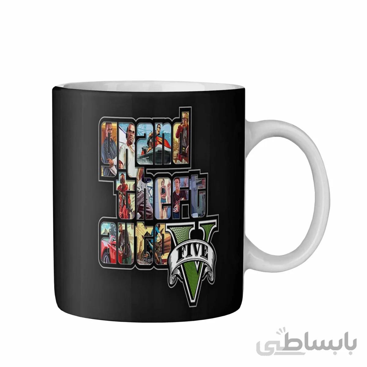 ماگ طرح بازی جی تی ای وی GTA V