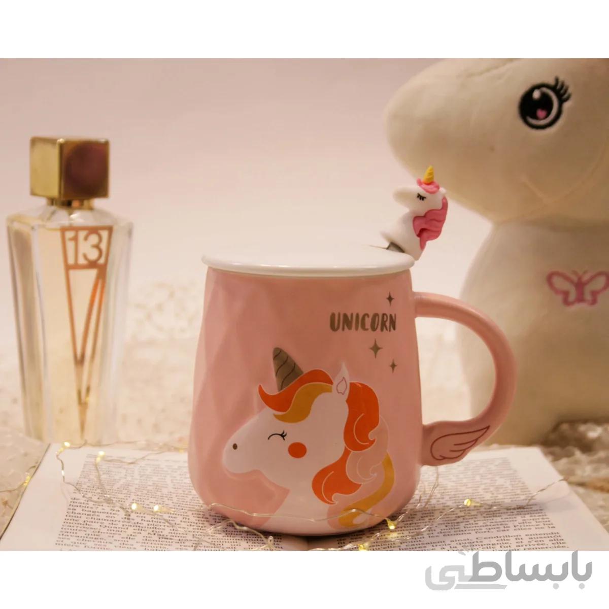 ماگ سرامیکی طرح یونیکرن کد 400