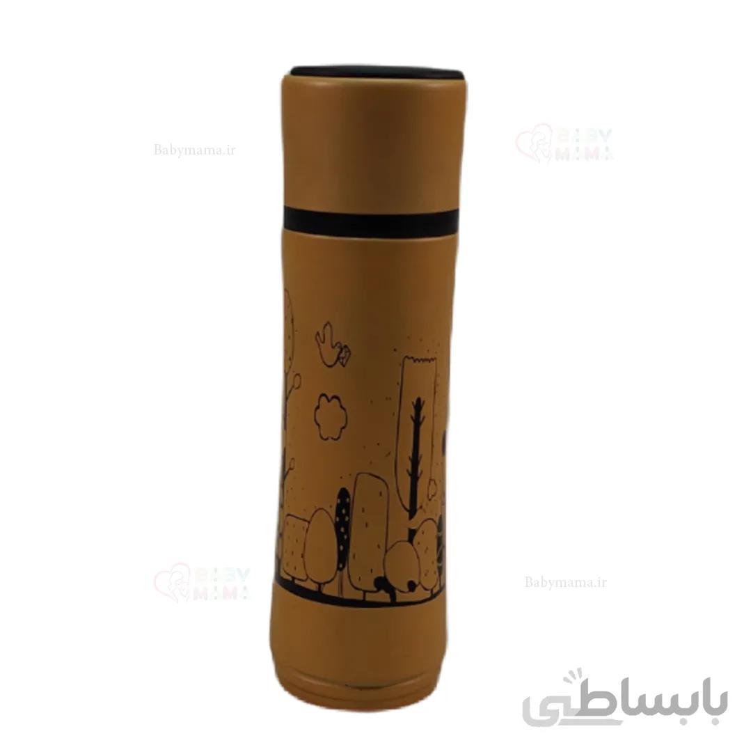 فلاسک استیل 500 میلی لیتری چاپی