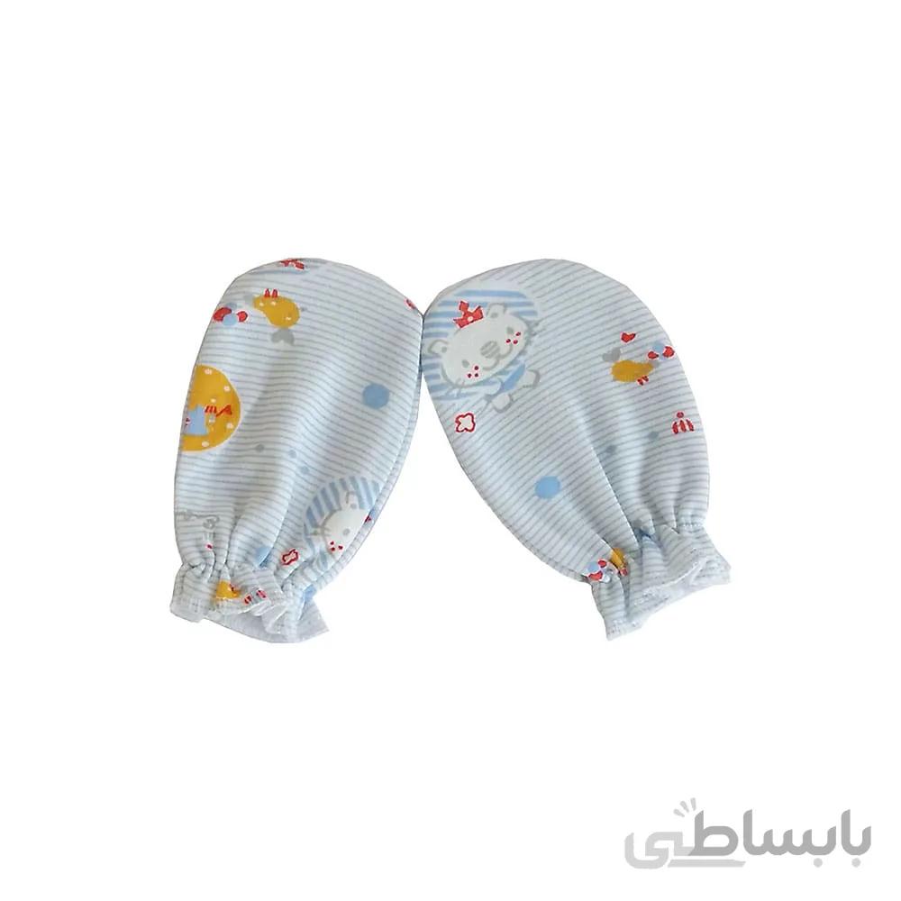 دستکش نوزادی بی بی سان طرح شیر