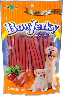 غذای تشویقی سگ Rena مدل BowJerky تهیه شده از گوشت مرغ - 250 گرم